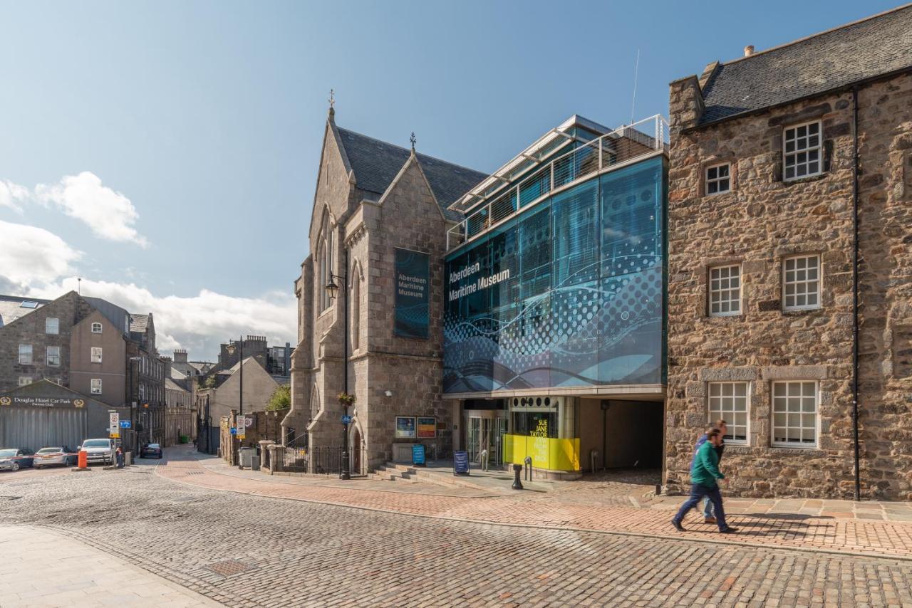 Historic Location, Private Parking, Ground Floor Luxury Flat Apartment Aberdeen Exterior photo